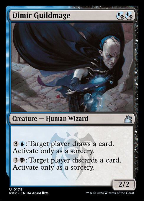 Dimir Guildmage (178) (Foil) - Ravnica Remastered - Game On