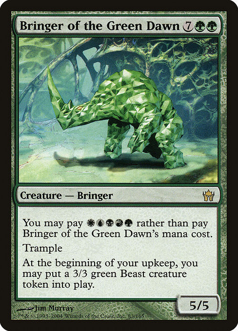 Bringer of the Green Dawn (83) - Fifth Dawn - Game On