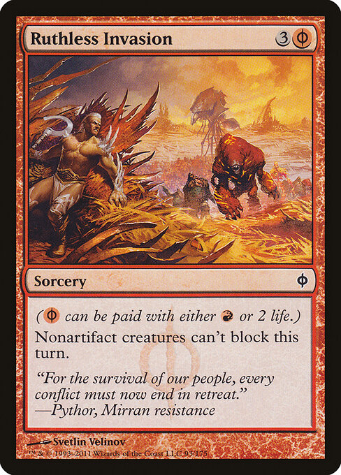 Ruthless Invasion (93) (Foil) - New Phyrexia - Game On