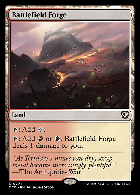 Battlefield Forge (271) - Outlaws of Thunder Junction Commander - Game On