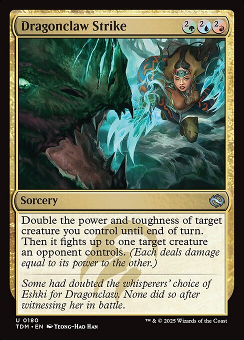 Dragonclaw Strike (180) - Tarkir: Dragonstorm - Game On
