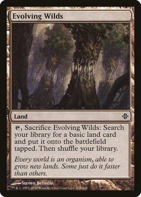 Evolving Wilds (228) - Rise of the Eldrazi - Game On