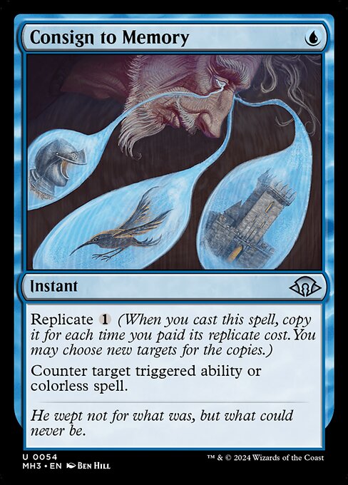 Consign to Memory (54) (Foil) - Modern Horizons 3 - Game On