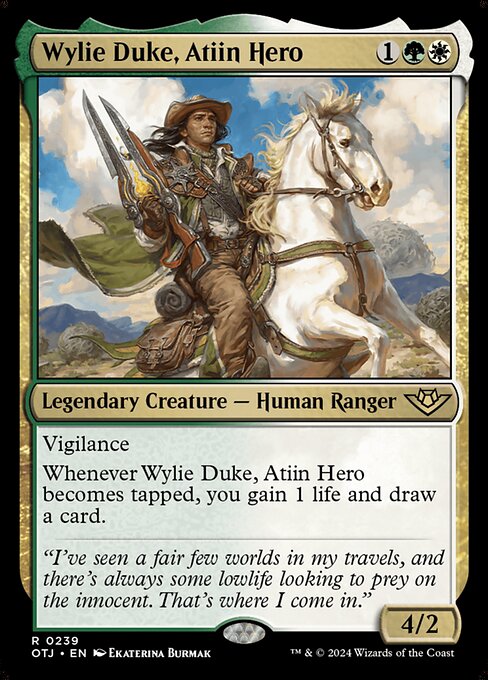 Wylie Duke, Atiin Hero (239) - Outlaws of Thunder Junction - Game On