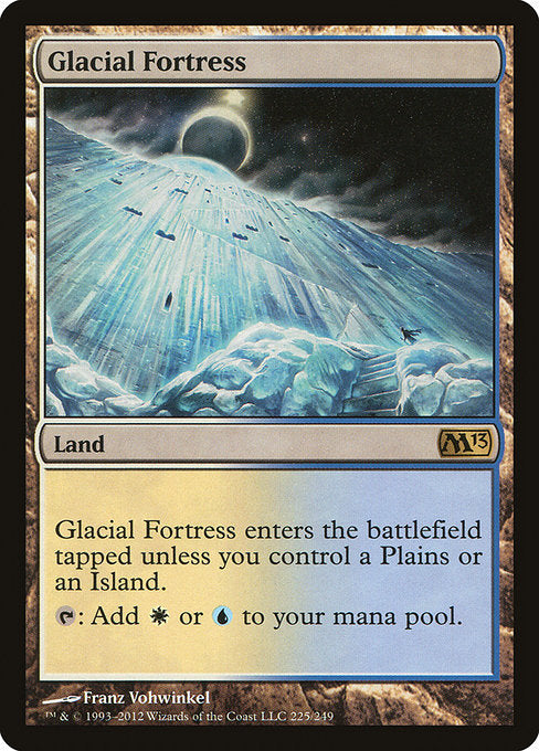 Glacial Fortress (225) (Foil) - Magic 2013 - Game On