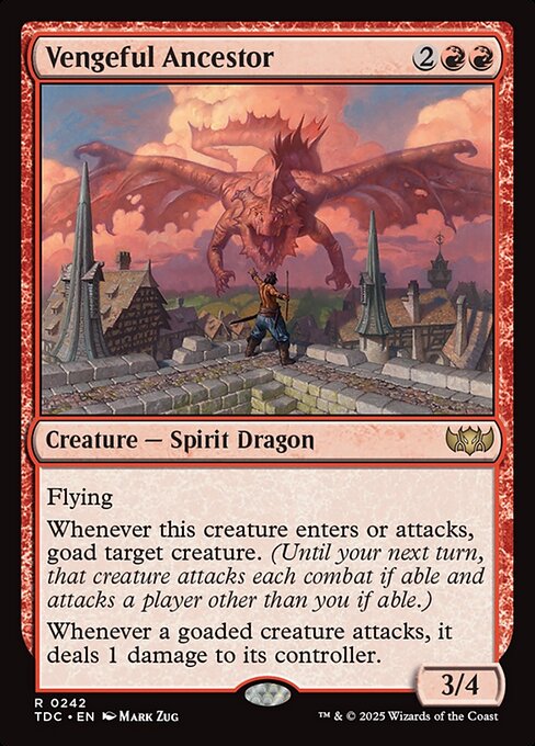 Vengeful Ancestor (242) - Tarkir: Dragonstorm Commander - Game On