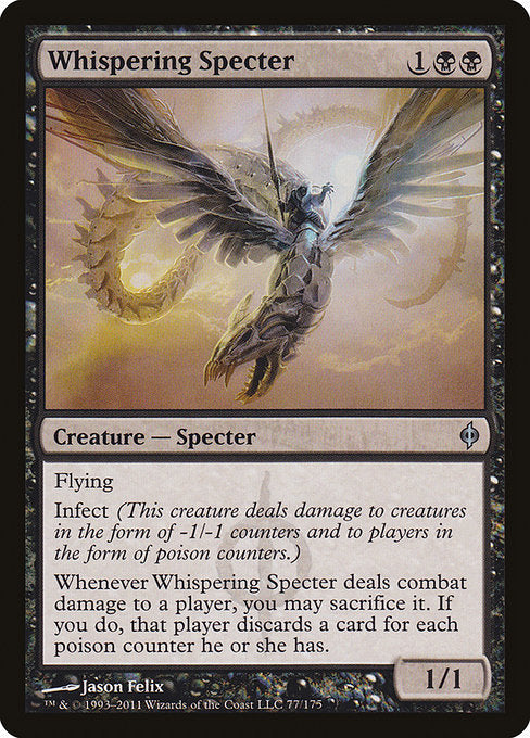 Whispering Specter (77) - New Phyrexia - Game On