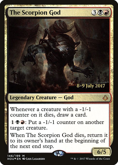 The Scorpion God (146s) (Foil) - Hour of Devastation Promos - Game On