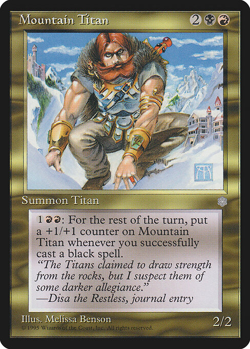 Mountain Titan (299) - Ice Age - Game On