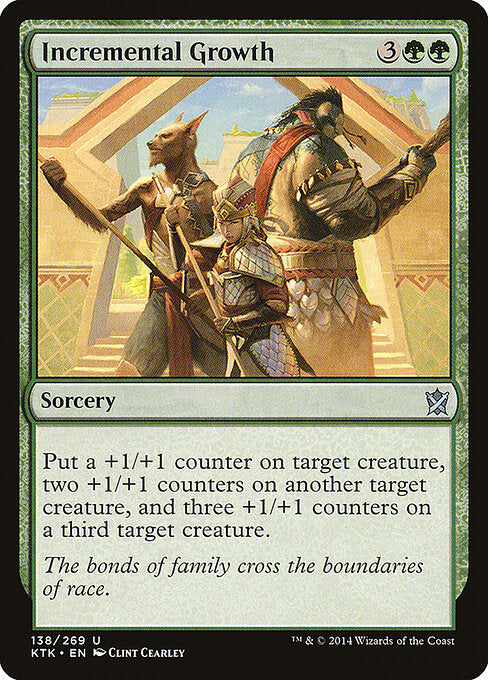 Incremental Growth (138) (Foil) - Khans of Tarkir - Game On