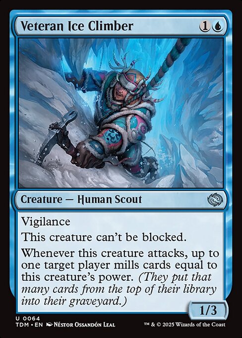 Veteran Ice Climber (64) (Foil) - Tarkir: Dragonstorm - Game On