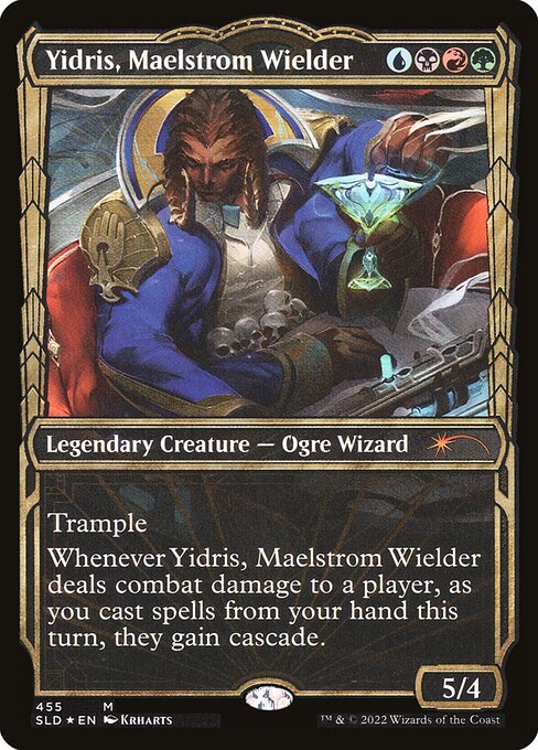 Yidris, Maelstrom Wielder (455) - SHOWCASE - FULL ART (Foil) - Secret Lair Drop - Game On