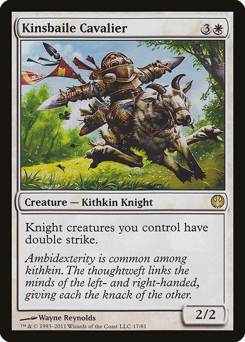 Kinsbaile Cavalier (17) - Duel Decks: Knights vs. Dragons - Game On