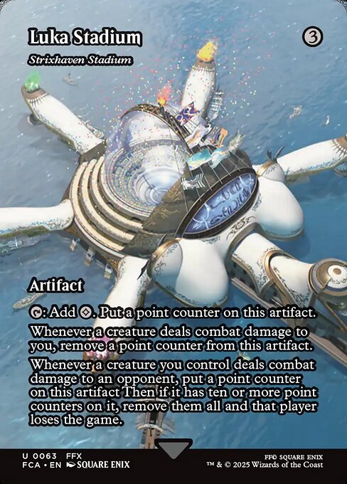 Strixhaven Stadium (63) - BORDERLESS - FULL ART (Foil) - Final Fantasy: Through the Ages - Game On