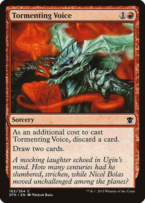Tormenting Voice (163) - Dragons of Tarkir - Game On