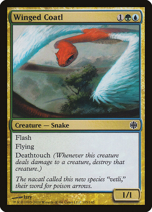 Winged Coatl (105) (Foil) - Alara Reborn - Game On