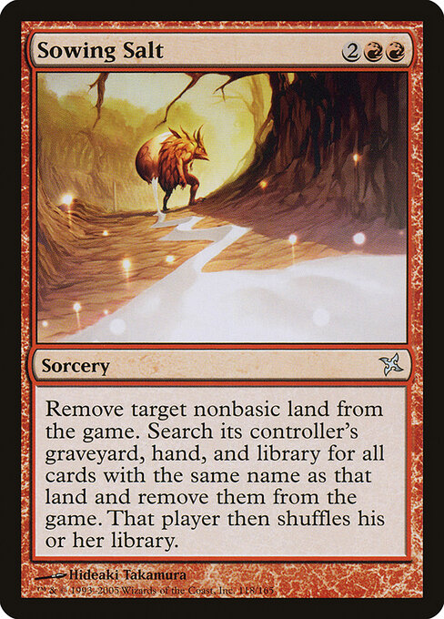 Sowing Salt (118) (Foil) - Betrayers of Kamigawa - Game On