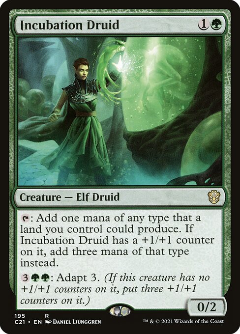 Incubation Druid (195) - Commander 2021 - Game On