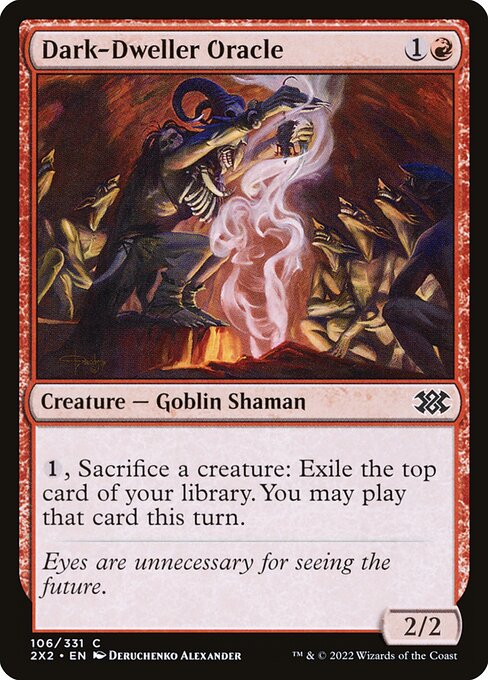 Dark-Dweller Oracle (106) - Double Masters 2022 - Game On
