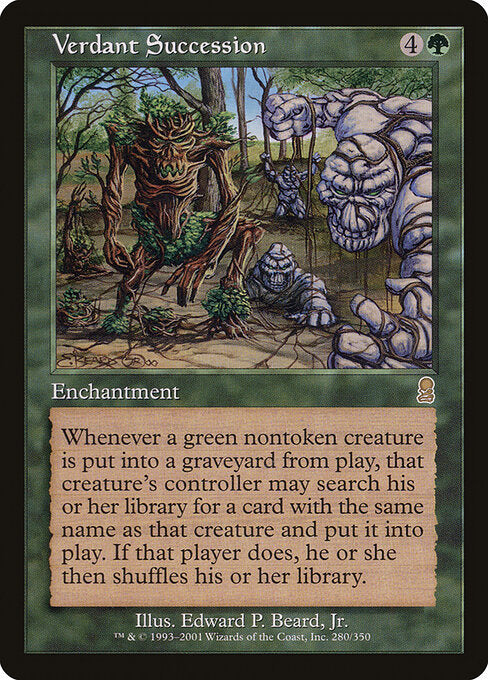Verdant Succession (280) (Foil) - Odyssey - Game On