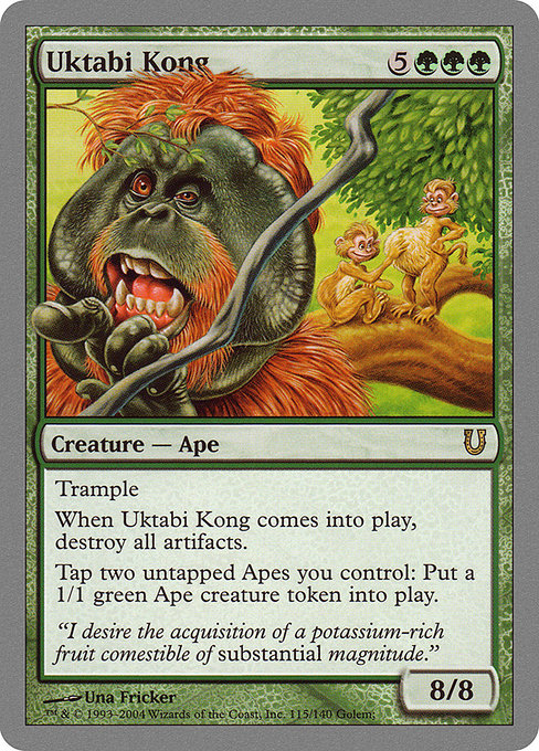 Uktabi Kong (115) - Unhinged - Game On