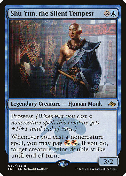 Shu Yun, the Silent Tempest (52) (Foil) - Fate Reforged - Game On