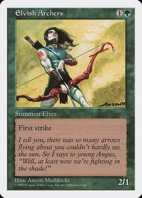 Elvish Archers (292) - Fifth Edition - Game On