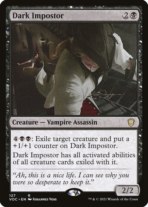 Dark Impostor (127) - Crimson Vow Commander - Game On