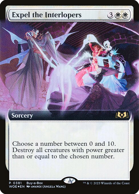Expel the Interlopers (381) - EXTENDED ART (Foil) - Wilds of Eldraine - Game On