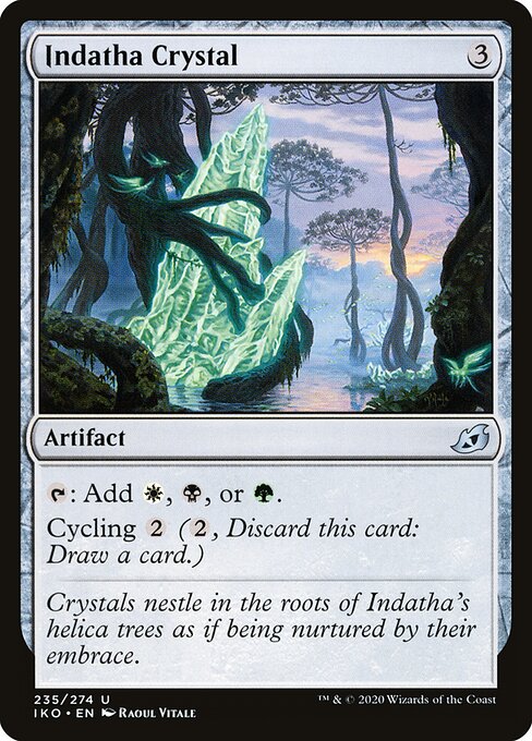 Indatha Crystal (235) (Foil) - Ikoria: Lair of Behemoths - Game On
