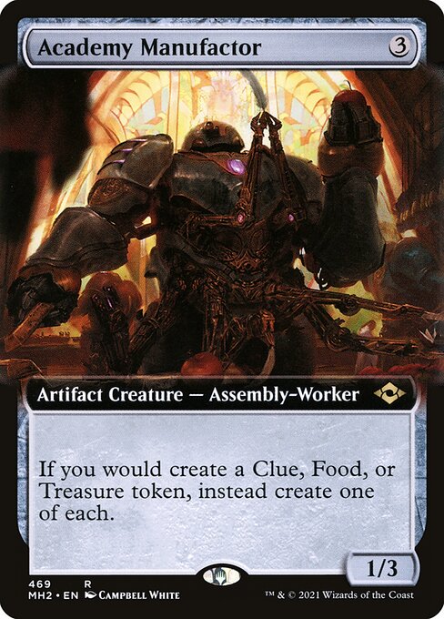 Academy Manufactor (469) - EXTENDED ART - Modern Horizons 2 - Game On