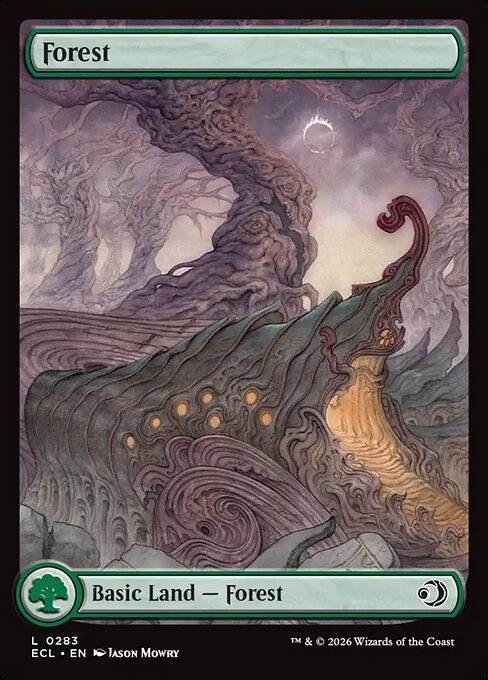 Forest (283) (Foil) - Lorwyn Eclipsed - Game On