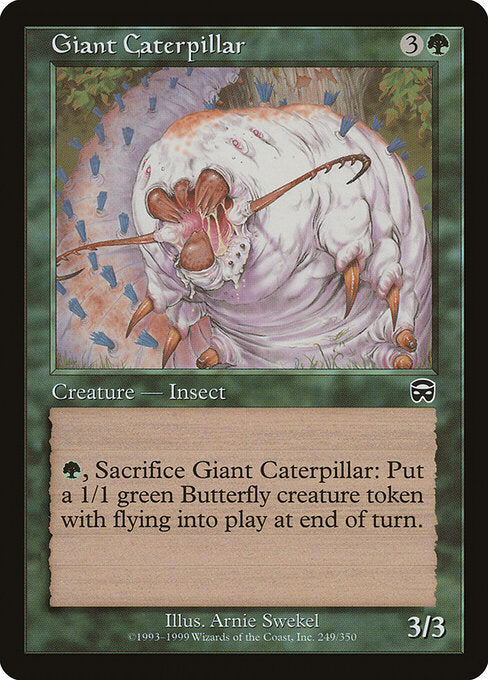Giant Caterpillar (249) - Mercadian Masques - Game On