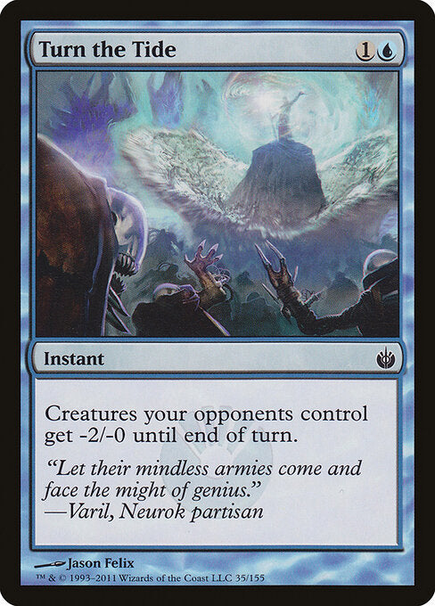 Turn the Tide (35) (Foil) - Mirrodin Besieged - Game On