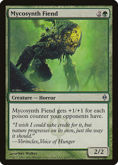 Mycosynth Fiend (117) - New Phyrexia - Game On