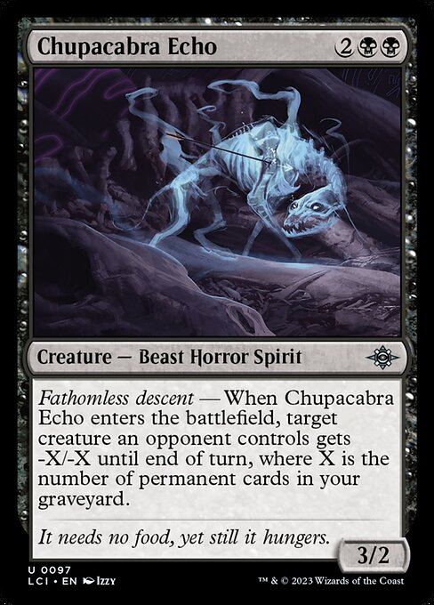 Chupacabra Echo (97) (Foil) - The Lost Caverns of Ixalan - Game On