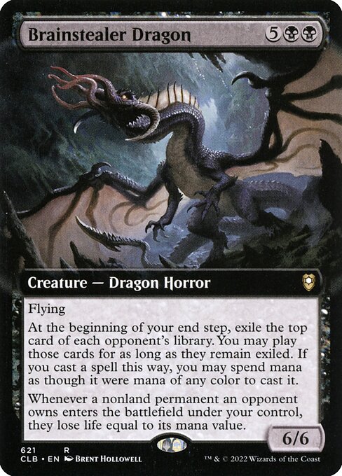 Brainstealer Dragon (621) - EXTENDED ART - Commander Legends: Battle for Baldur's Gate - Game On