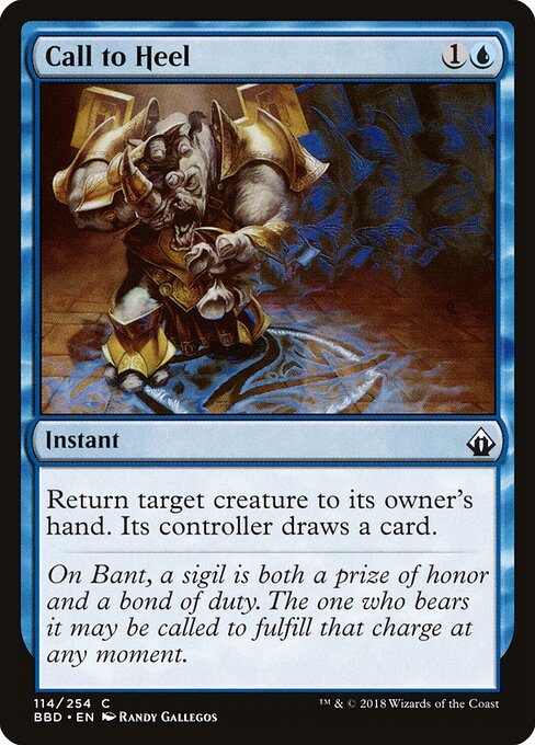 Call to Heel (114) (Foil) - Battlebond - Game On