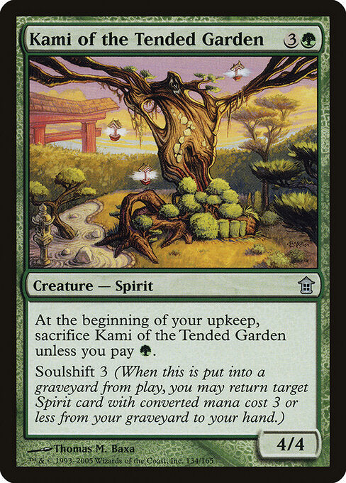 Kami of the Tended Garden (134) (Foil) - Saviors of Kamigawa - Game On
