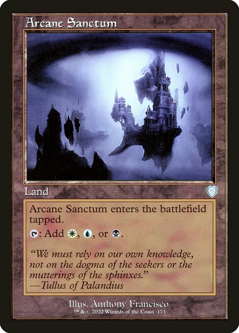 Arcane Sanctum (173) - The Brothers' War Commander - Game On