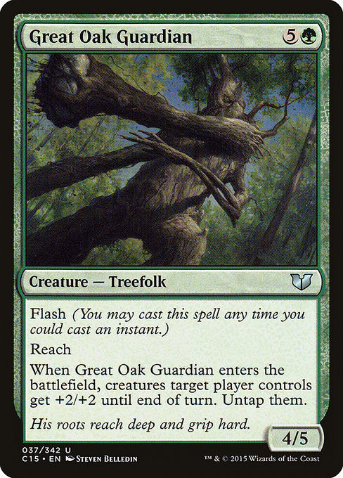 Great Oak Guardian (37) - Commander 2015 - Game On
