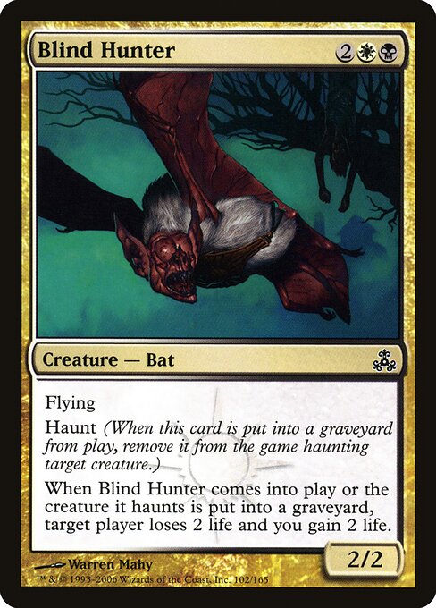 Blind Hunter (102) (Foil) - Guildpact - Game On