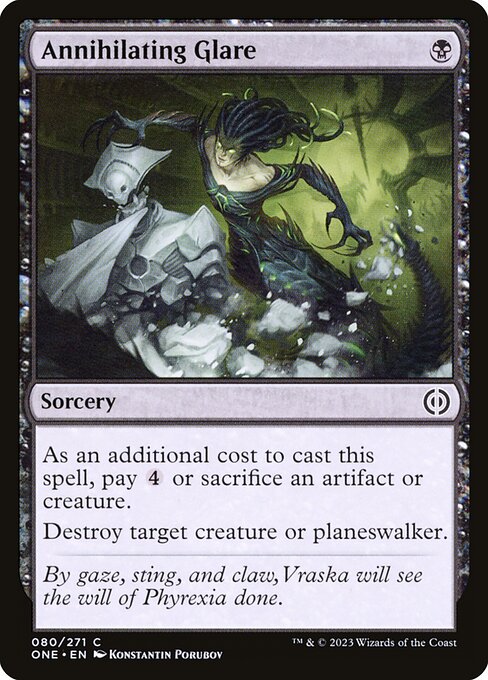 Annihilating Glare (80) - Phyrexia: All Will Be One - Game On