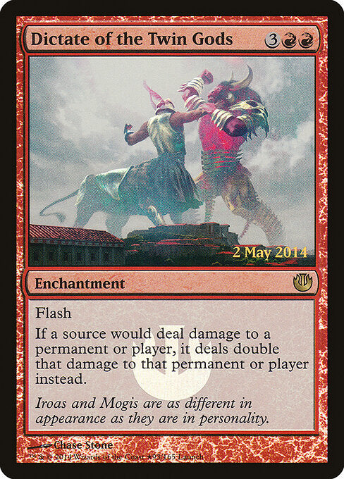 Dictate of the Twin Gods (93★) (Foil) - Journey into Nyx Promos - Game On