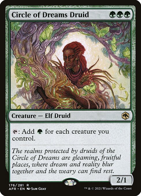 Circle of Dreams Druid (176) (Foil) - Adventures in the Forgotten Realms - Game On