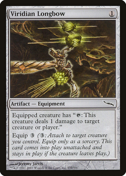Viridian Longbow (270) - Mirrodin - Game On