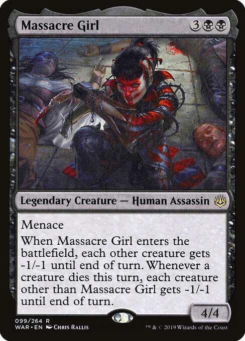 Massacre Girl (99) - War of the Spark - Game On