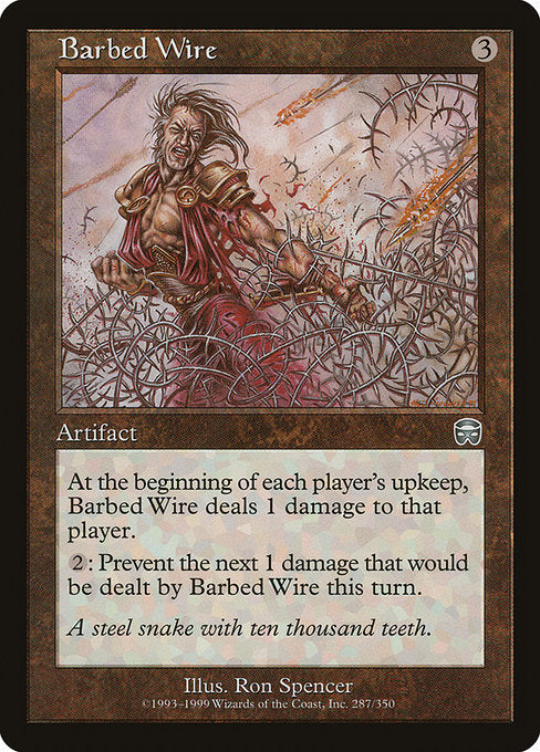 Barbed Wire (287) - Mercadian Masques - Game On