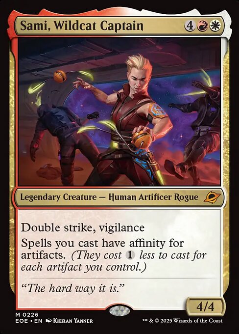 Sami, Wildcat Captain (226) (Foil) - Edge of Eternities - Game On