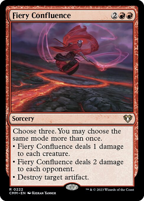 Fiery Confluence (222) (Foil) - Commander Masters - Game On